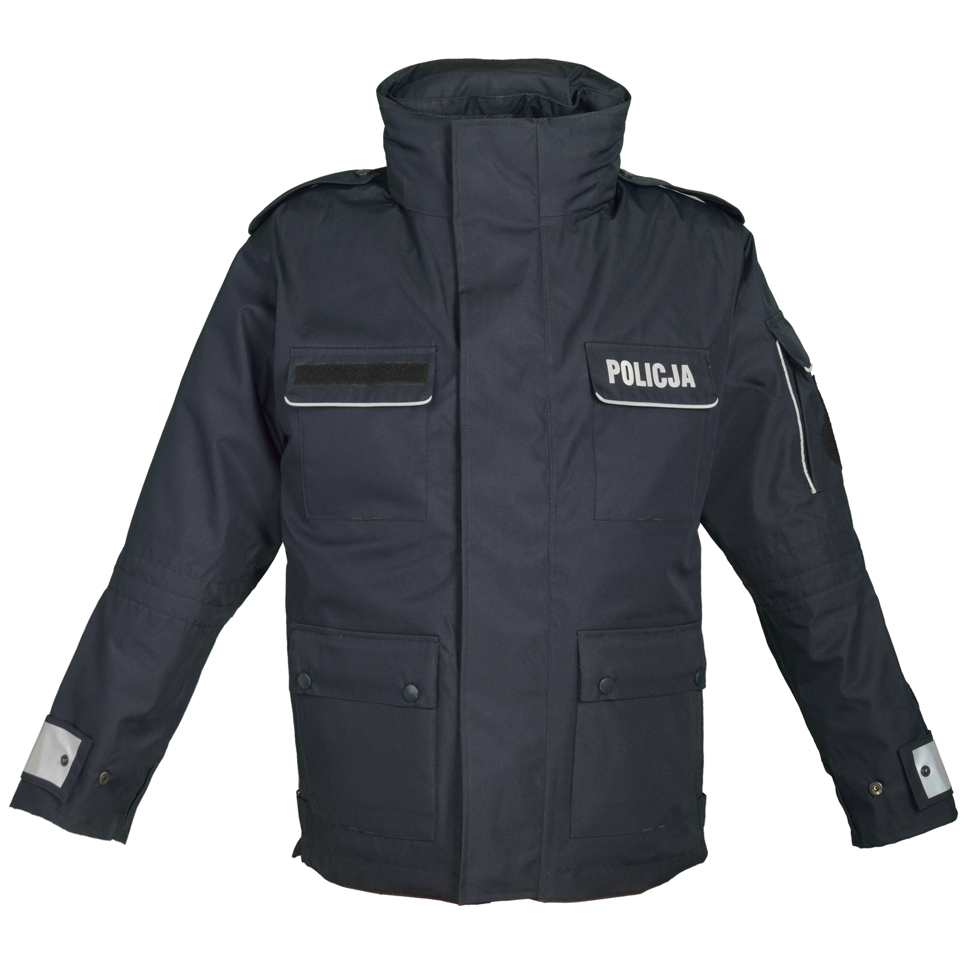 Winter official jacket with warming detachable lining